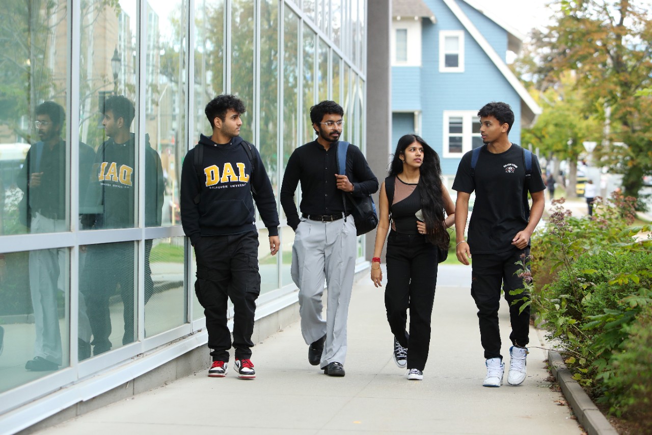 Dal Students on campus