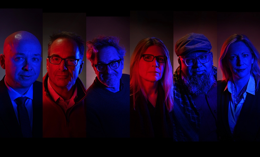 Left to right: Dal experts Robert Huish, Lorn Sheehan, Brian Bow, Teresa Cyrus, Ajay Parasram and Lisa Barrett.